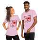 Essenzielles Unisex T-Shirt | Bella + Canvas 3001 'Du bestimmst das Spiel'