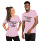 Essenzielles Unisex T-Shirt | Bella + Canvas 3001 'Meine erste Million'