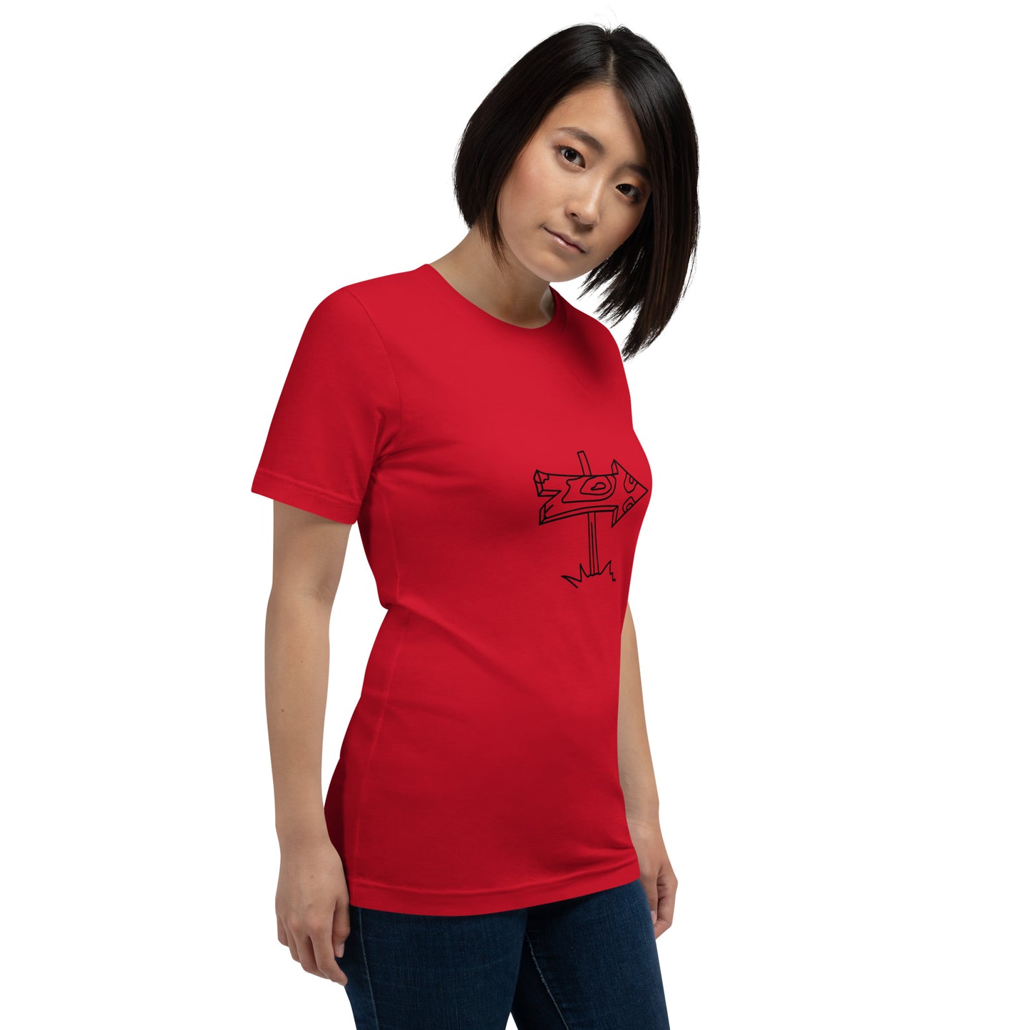 Essenzielles Unisex T-Shirt | Bella + Canvas 3001 'This is the year of alignment'