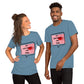 Essenzielles Unisex T-Shirt | Bella + Canvas 3001 'Du bestimmst das Spiel'