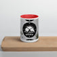 Tasse mit farbiger Innenseite 'Never give up'