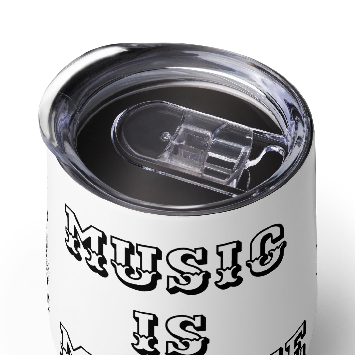 Weinbecher 'Music is life', Teil meiner 'Music is life'-Kollektion