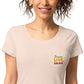 Basic Bio-T-Shirt für Damen "Dream, live, enjoy"