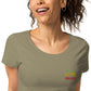 Basic Bio-T-Shirt für Damen "Dream, live, enjoy"