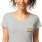 Basic Bio-T-Shirt für Damen "Dream, live, enjoy"