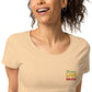 Basic Bio-T-Shirt für Damen "Dream, live, enjoy"