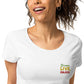 Basic Bio-T-Shirt für Damen "Dream, live, enjoy"