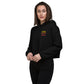 Cropped Hoodie für Damen | Bella + Canvas 7502 "Smile, sparkle, shine"