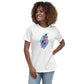 Lockeres Damen-T-Shirt | Bella + Canvas 6400 "Kolibri"