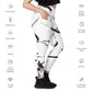 Recycelter V-Bund-Leggings mit Taschen