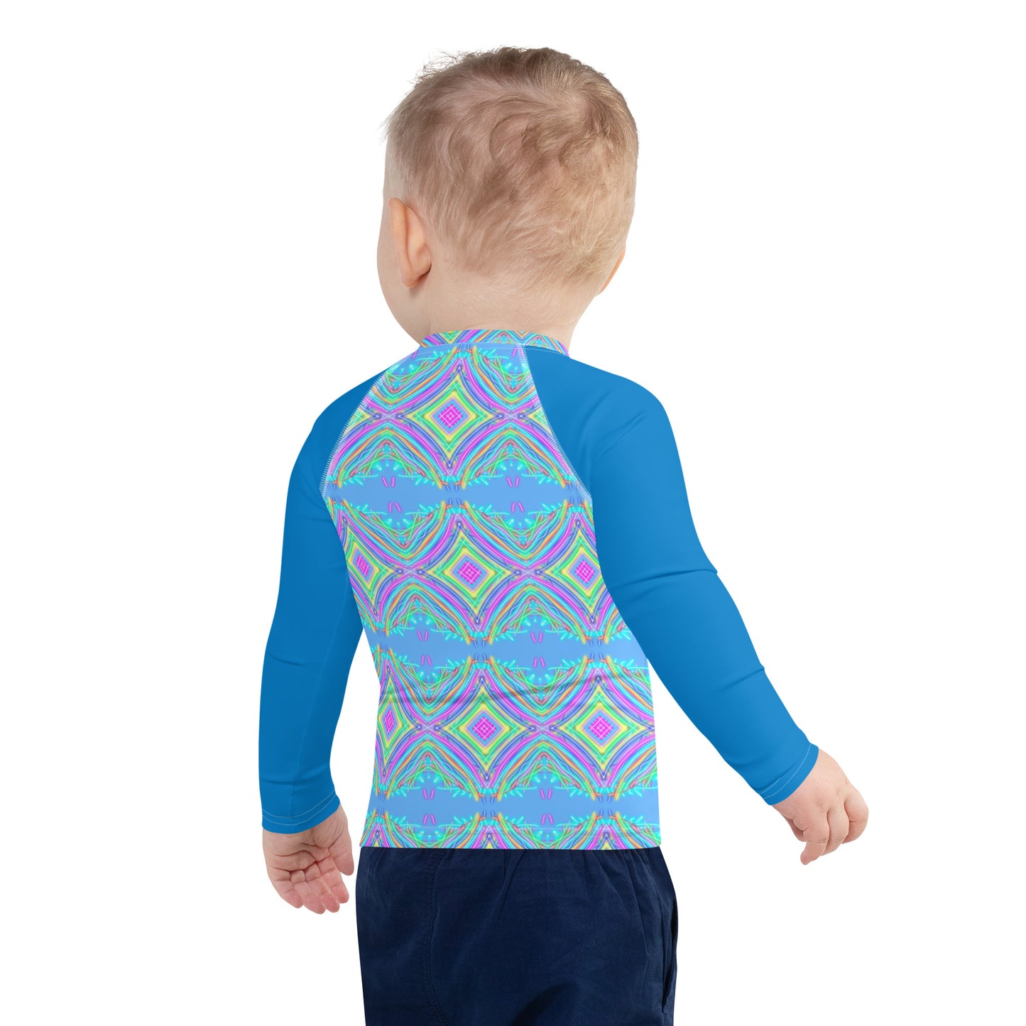 Kinder-Rash-Guard "Blau"