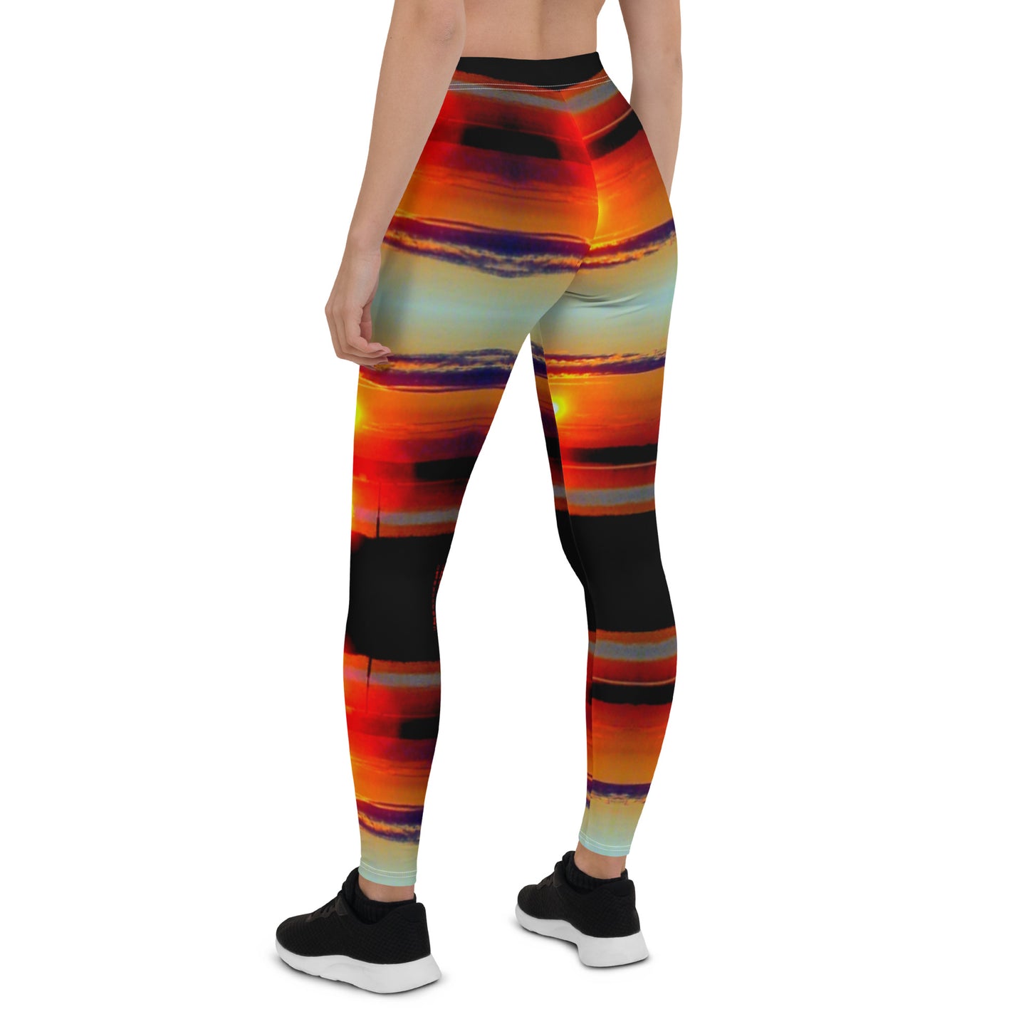 Leggings "Nebliger Sonnenuntergang"