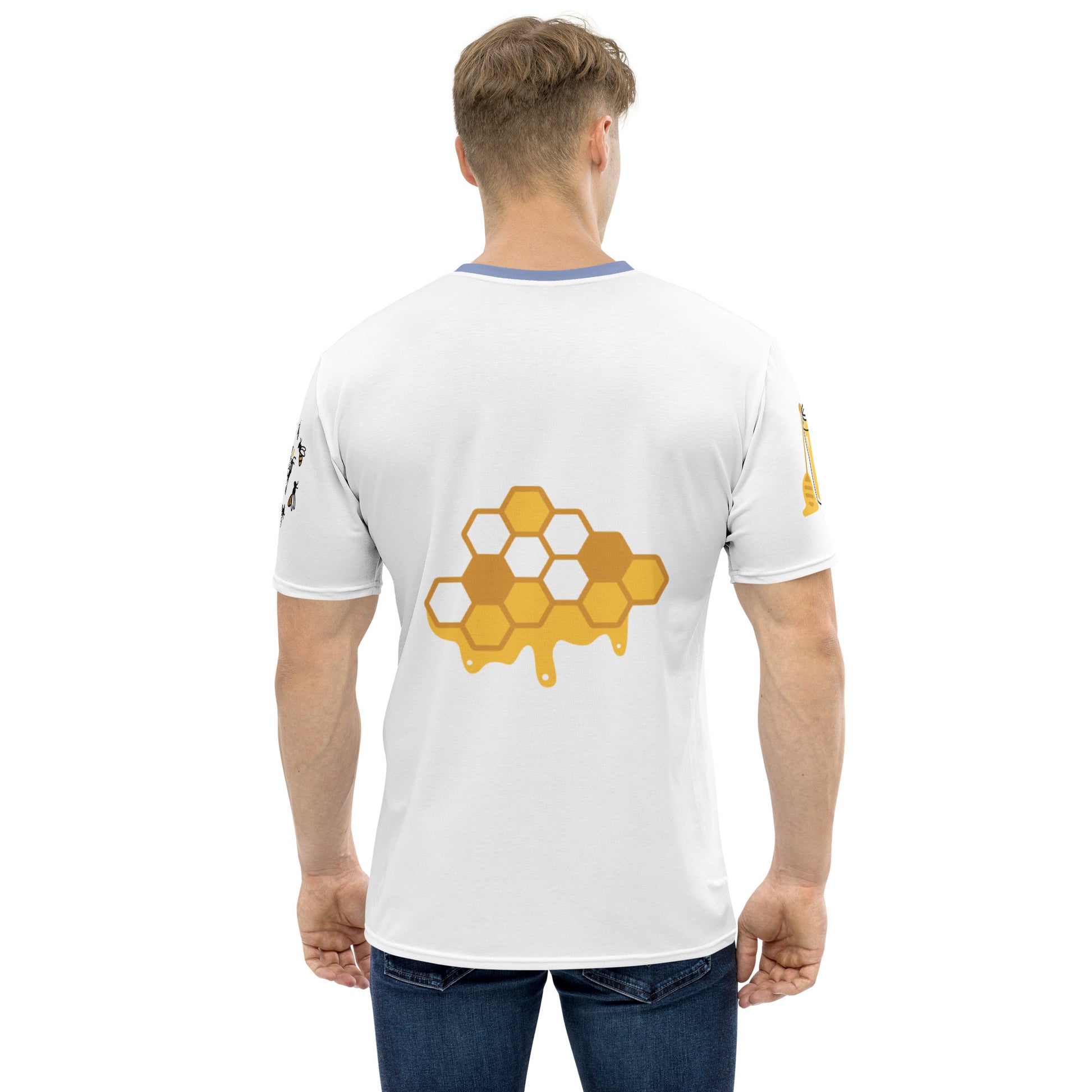 Lerne Dein neues Lieblings-T-Shirt kennen. Es ist super glatt, super bequem und aus einem Baumwoll-Polyester-Jersey, das nach dem Waschen nicht verblasst.  • 95% Polyester, 5% Elastan (Stoffzusammensetzung kann um 1 % variieren) • Premium-Strick-Mittelgewicht-Jersey • Vier-Wege-Stretch, d. h. der Stoff dehnt sich in Längs- und Querrichtung aus und zieht sich wieder zusammen