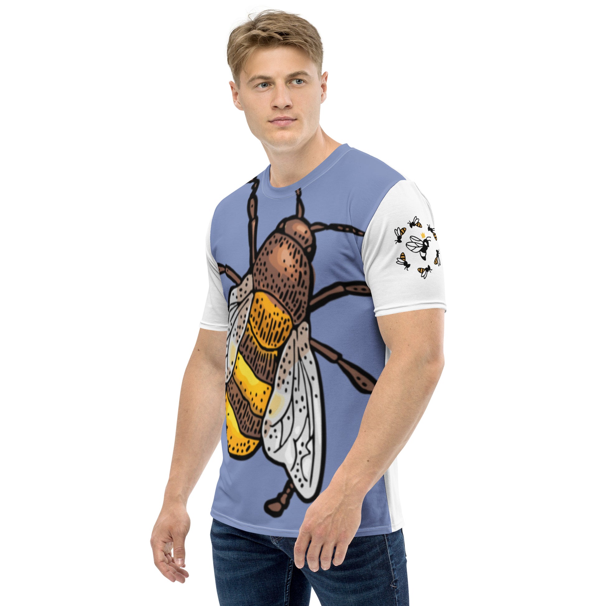 Lerne Dein neues Lieblings-T-Shirt kennen. Es ist super glatt, super bequem und aus einem Baumwoll-Polyester-Jersey, das nach dem Waschen nicht verblasst.  • 95% Polyester, 5% Elastan (Stoffzusammensetzung kann um 1 % variieren) • Premium-Strick-Mittelgewicht-Jersey • Vier-Wege-Stretch, d. h. der Stoff dehnt sich in Längs- und Querrichtung aus und zieht sich wieder zusammen