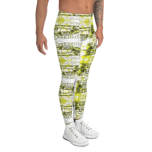 Bring dich zu deiner Höchstform in dieser Herren-Leggings! Das super weiche und dehnbare Material macht sie zur perfekten Wahl für eine Vielzahl von Aktivitäten. Du kannst sie alleine oder unter Shorts tragen. Die Leggings werden zu deiner Lieblings-Trainingskleidung!  • 82 % Polyester, 18 % Elastan • Vier-Wege-Stretch, d. h. der Stoff dehnt sich in Längs- und Querrichtung aus und zieht sich wieder zusammen • Angepasstes Design • Frontzwickel für zusätzlichen Komfort • Elastischer Bund 