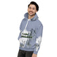 Recycelter Unisex-Kapuzenpullover / Allover-Hoodie "Weihnachten"