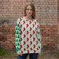 Recycelter Unisex-Pullover "Festliche Muster"