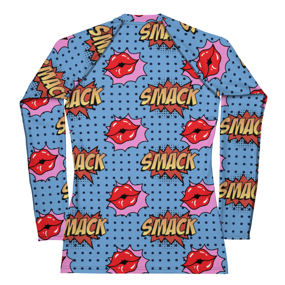 Damen-Rash-Guard "Smack"