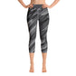 Yoga-Capri-Leggings grau