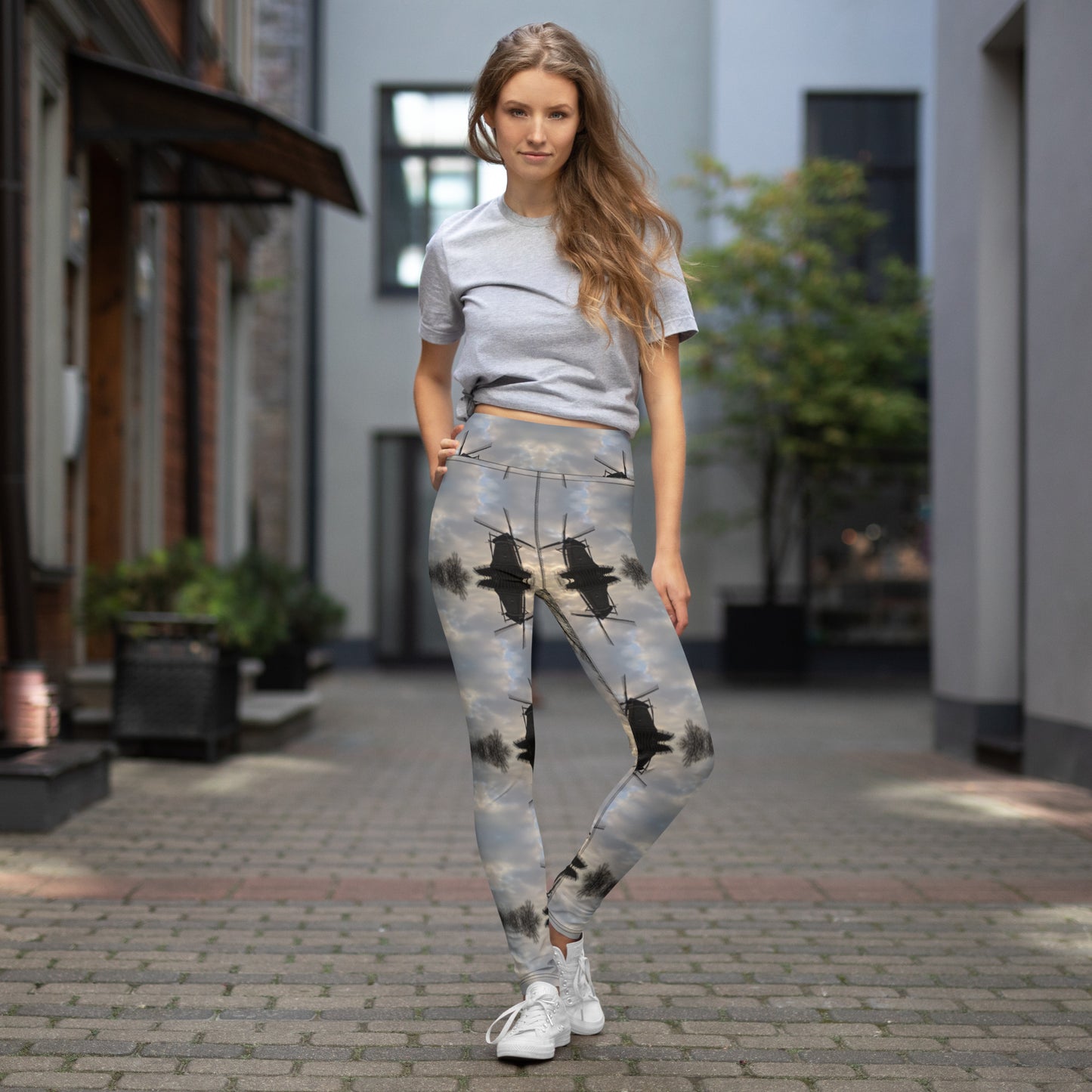 Yoga-Leggings "Windmühle"