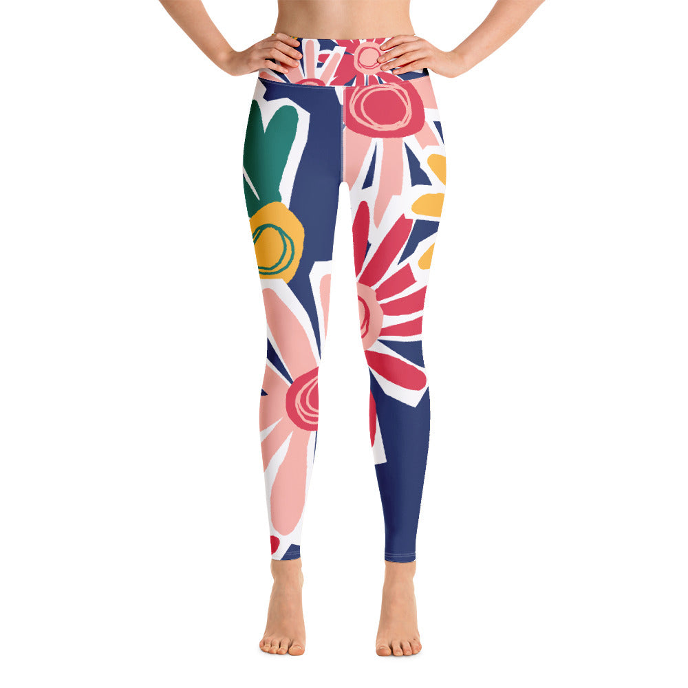 Yoga-Leggings "Frühling"