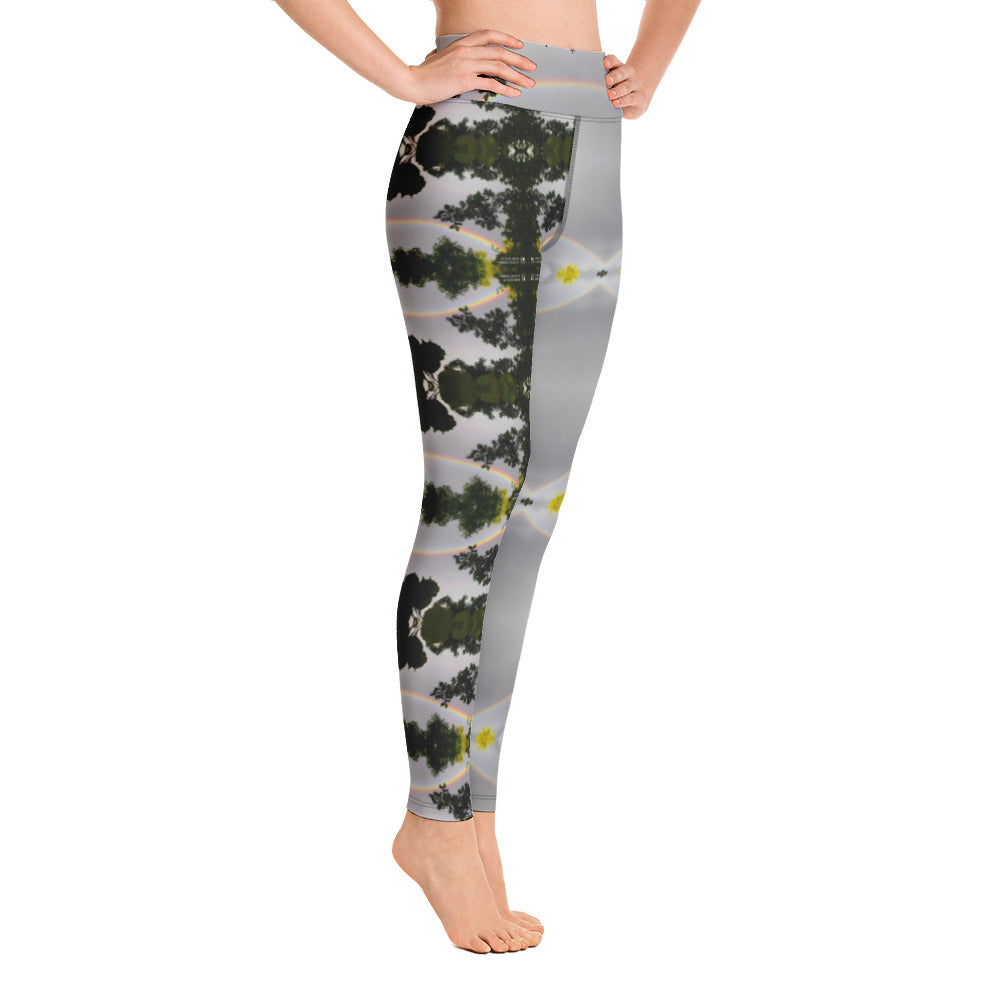 Yoga-Leggings "Regenbogen"