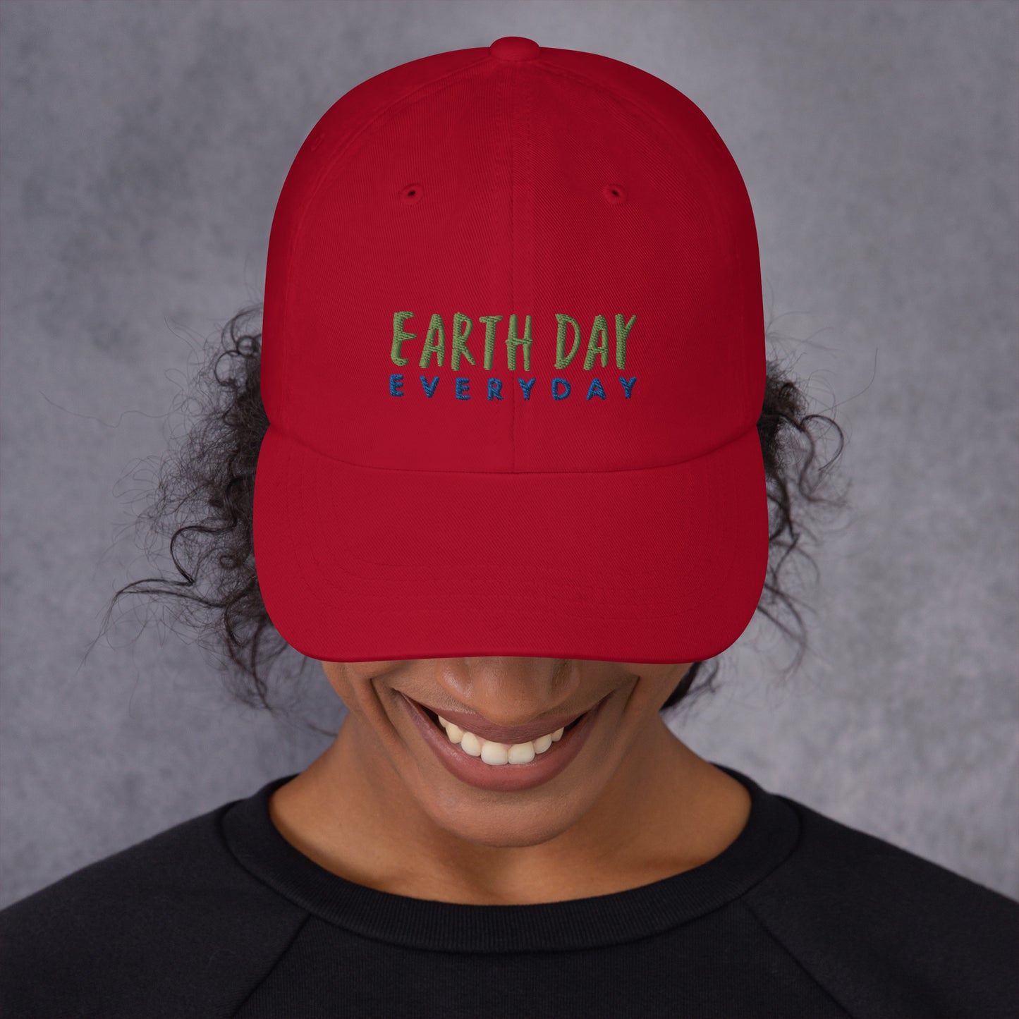 Klassische Dad-Hat | Yupoong 6245CM "Earth day everyday"