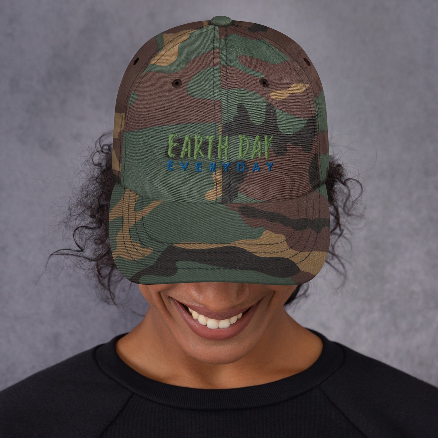 Klassische Dad-Hat | Yupoong 6245CM "Earth day everyday"