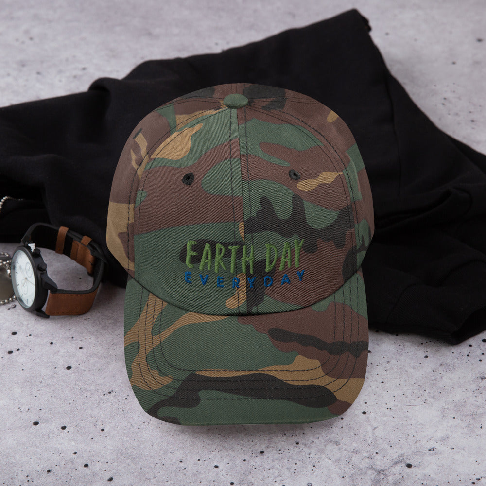 Klassische Dad-Hat | Yupoong 6245CM "Earth day everyday"