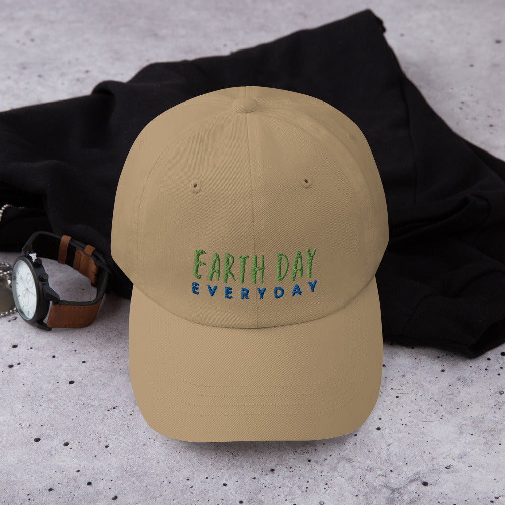 Klassische Dad-Hat | Yupoong 6245CM "Earth day everyday"