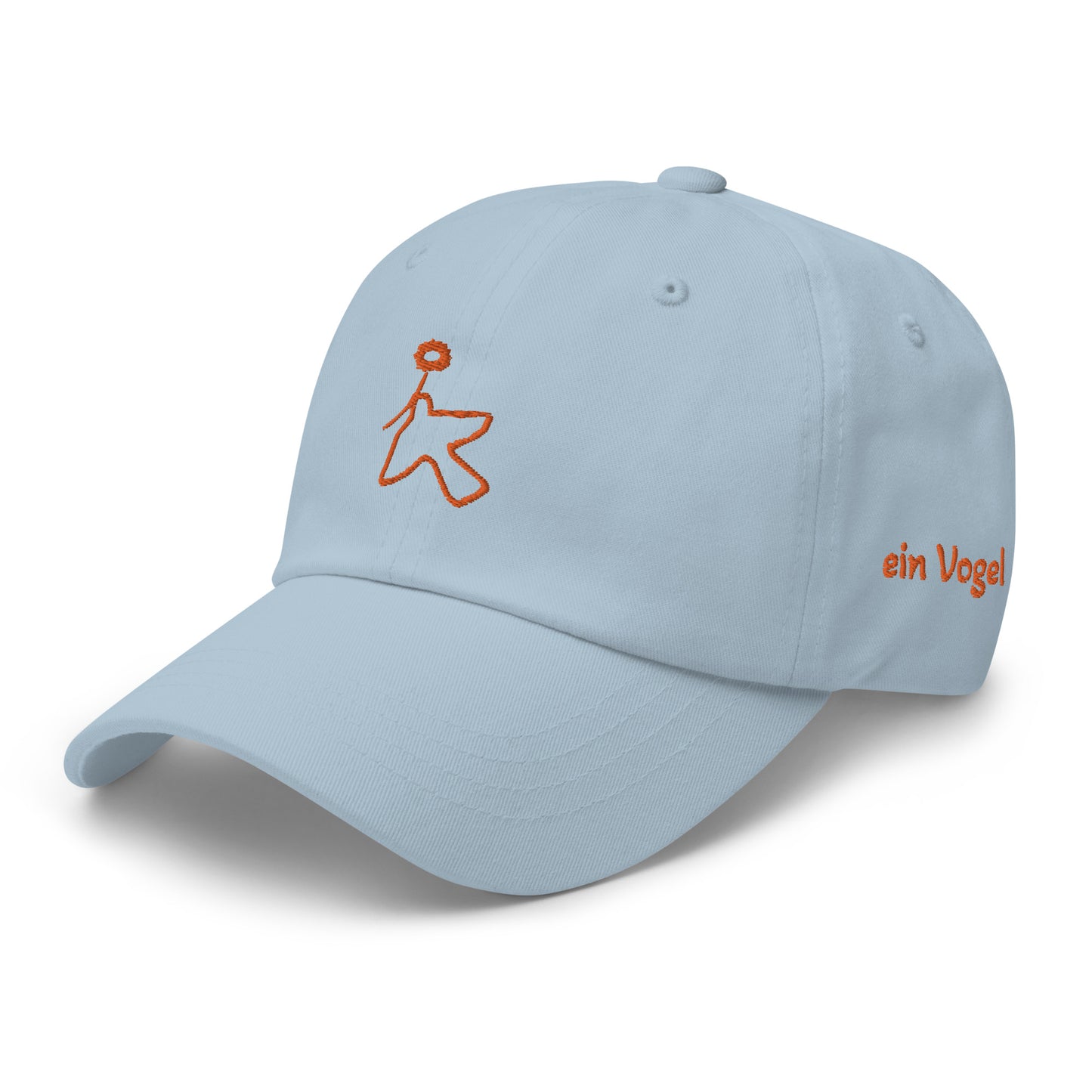 Klassische Dad-Hat | Yupoong 6245CM "Frei wie ein Vogel"