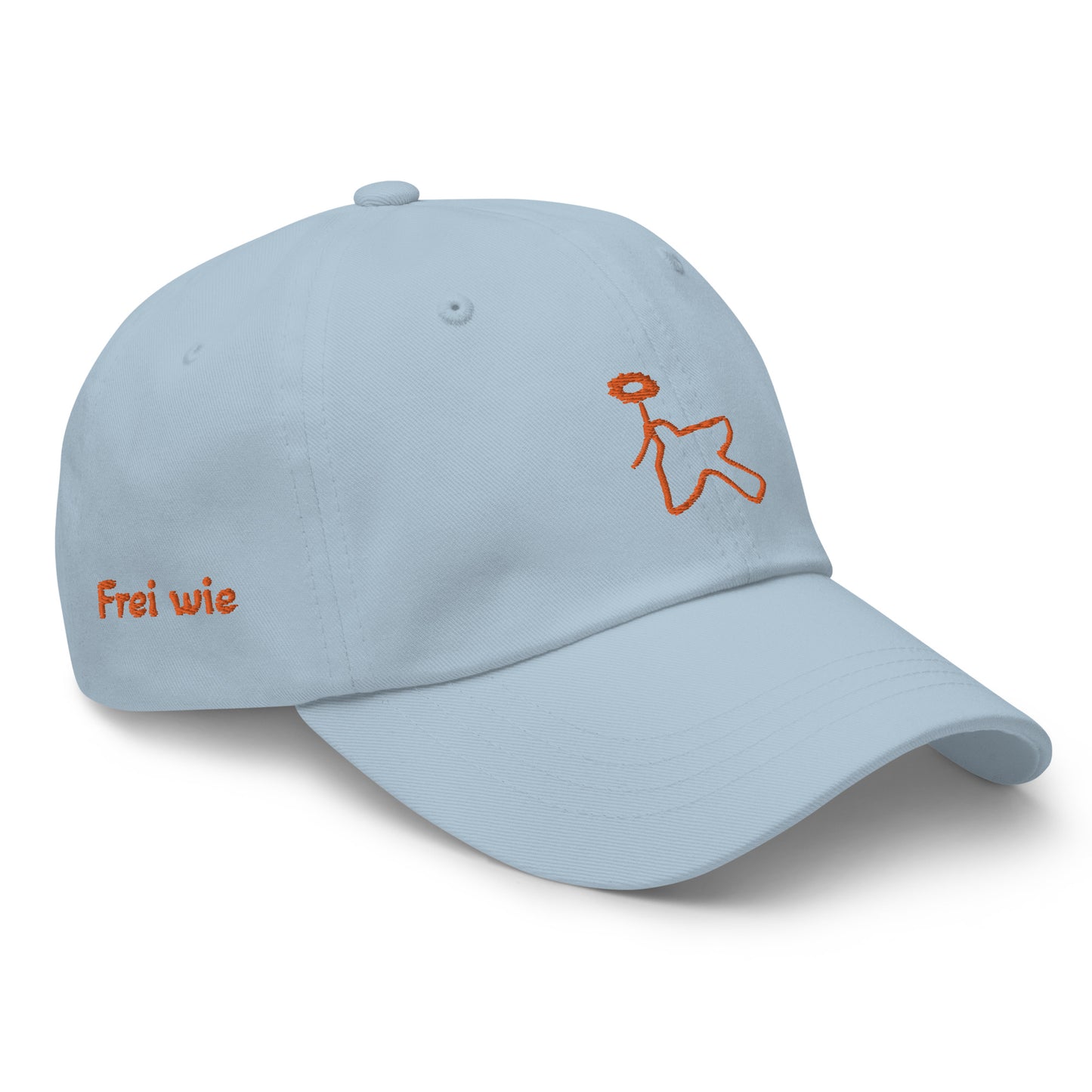 Klassische Dad-Hat | Yupoong 6245CM "Frei wie ein Vogel"