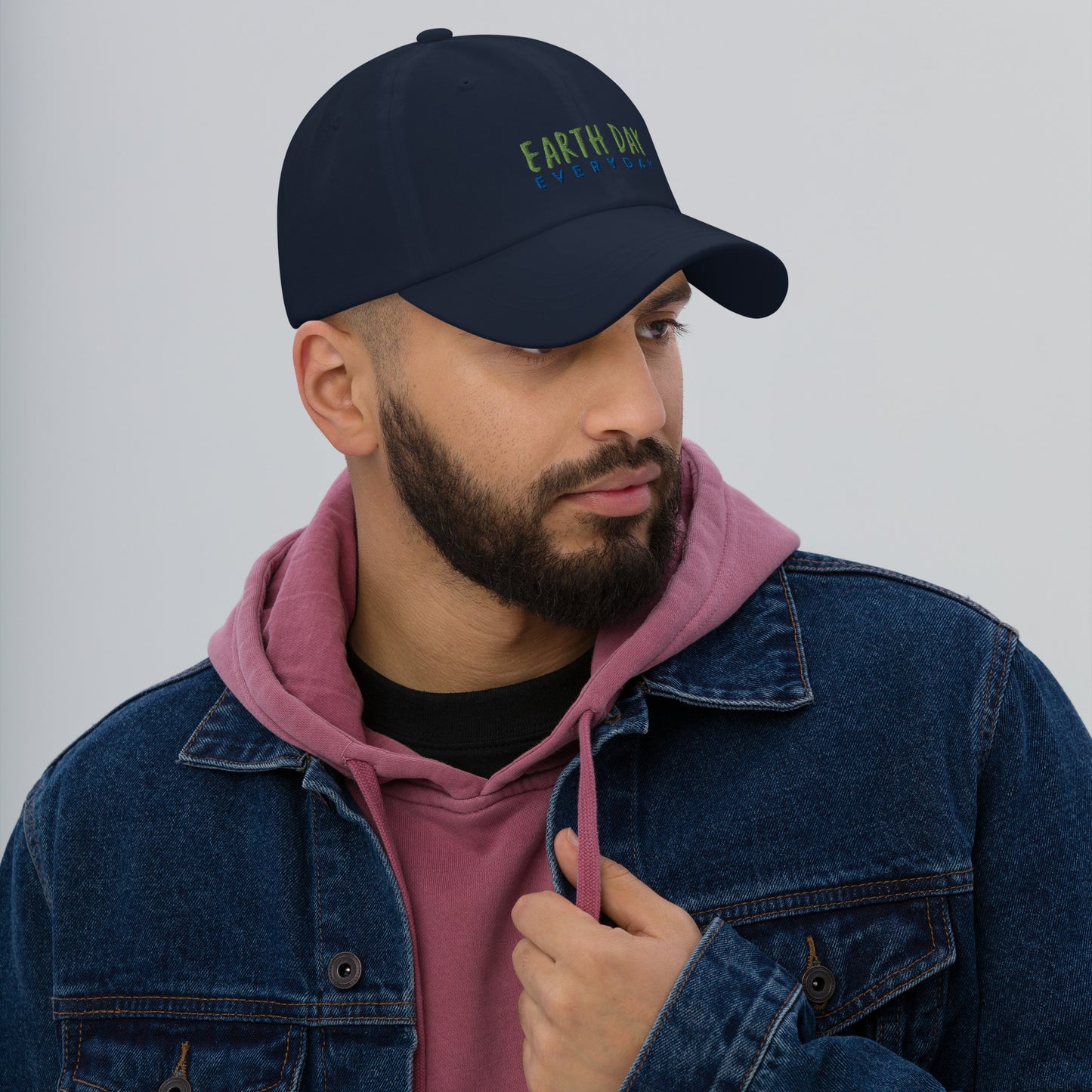 Klassische Dad-Hat | Yupoong 6245CM "Earth day everyday"