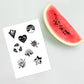 Kiss-Cut Stickerbogen "Natur"