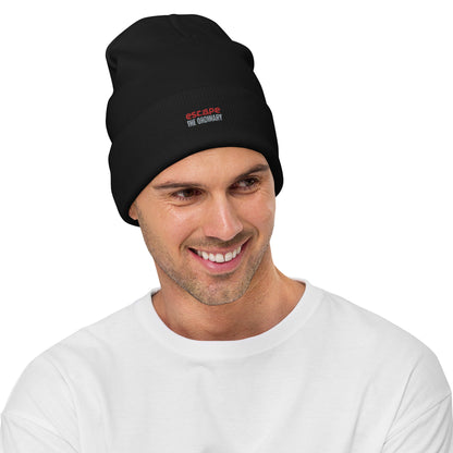 Die perfekte Beanie ist da! Diese bestickte Schönheit hat eine kuschelige Passform, die dafür sorgt, dass du dich bei allem behaglich und warm fühlen wirst.  • 60 % Baumwolle, 40 % Acryl • Atmungsaktive Baumwollmischung • Formschlüssige Form • Einheitsgröße