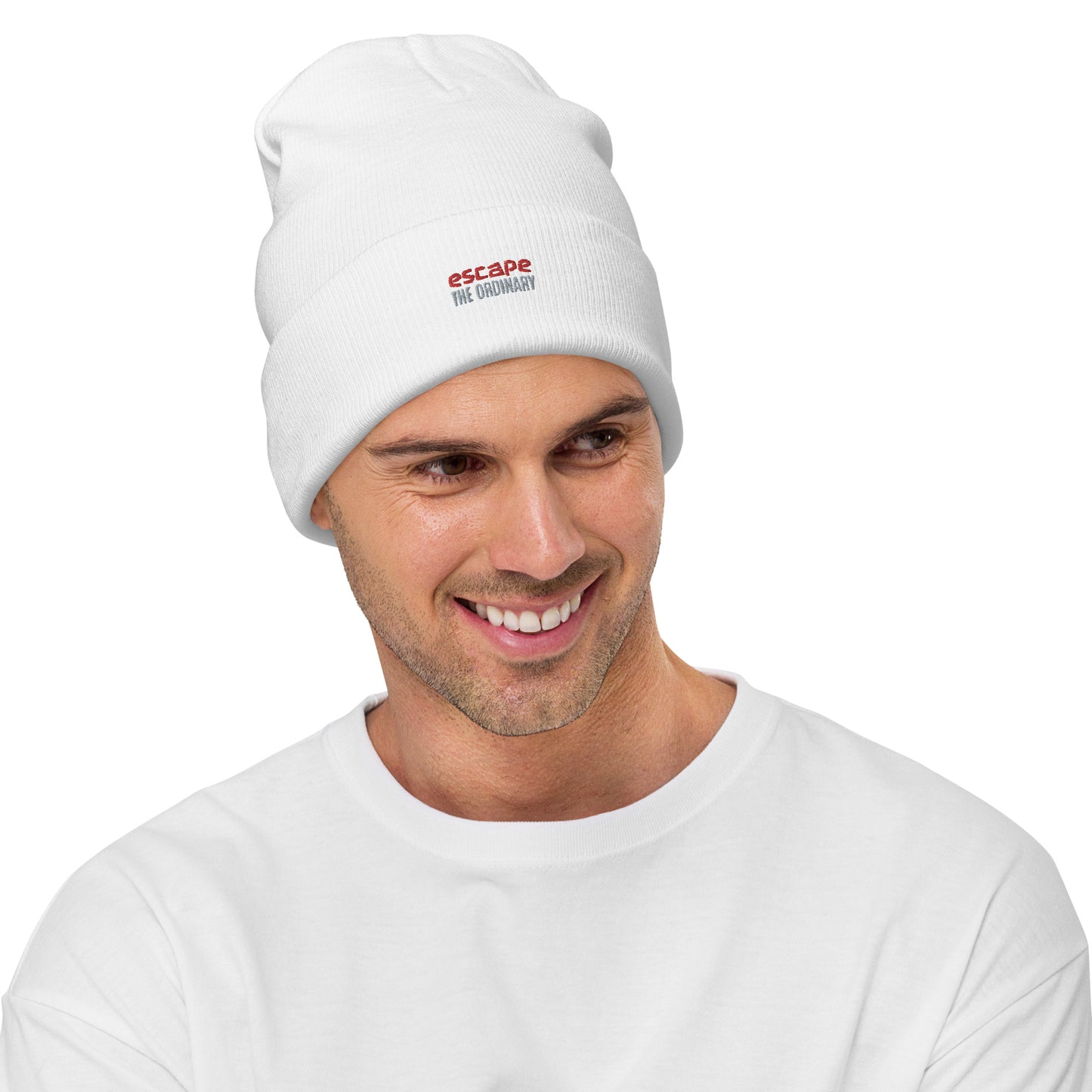 Bestickte Beanie | Otto Cap "Escape the ordinary"