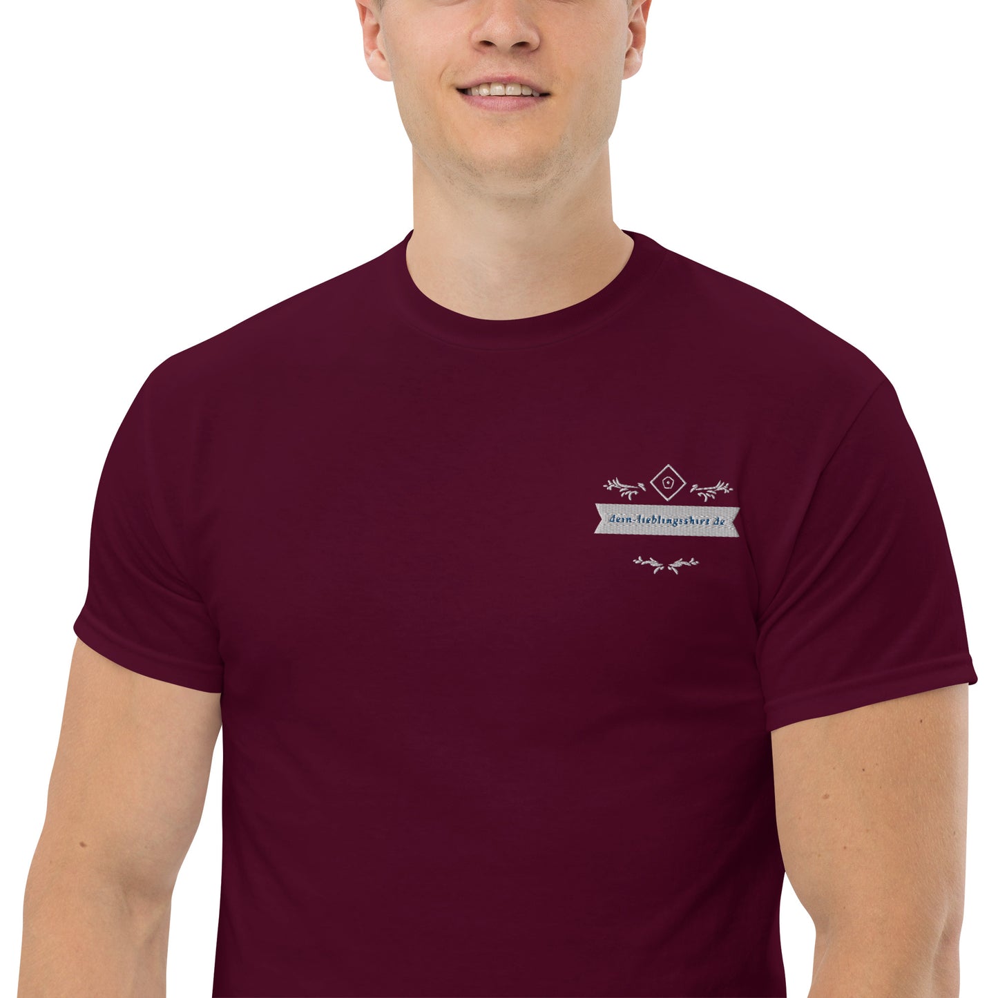 Klassisches Herren-T-Shirt | Gildan 5000 "Logo dein-lieblingsshirt.de"