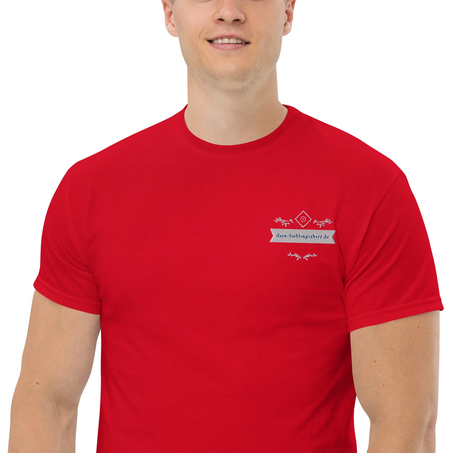 Klassisches Herren-T-Shirt | Gildan 5000 "Logo dein-lieblingsshirt.de"