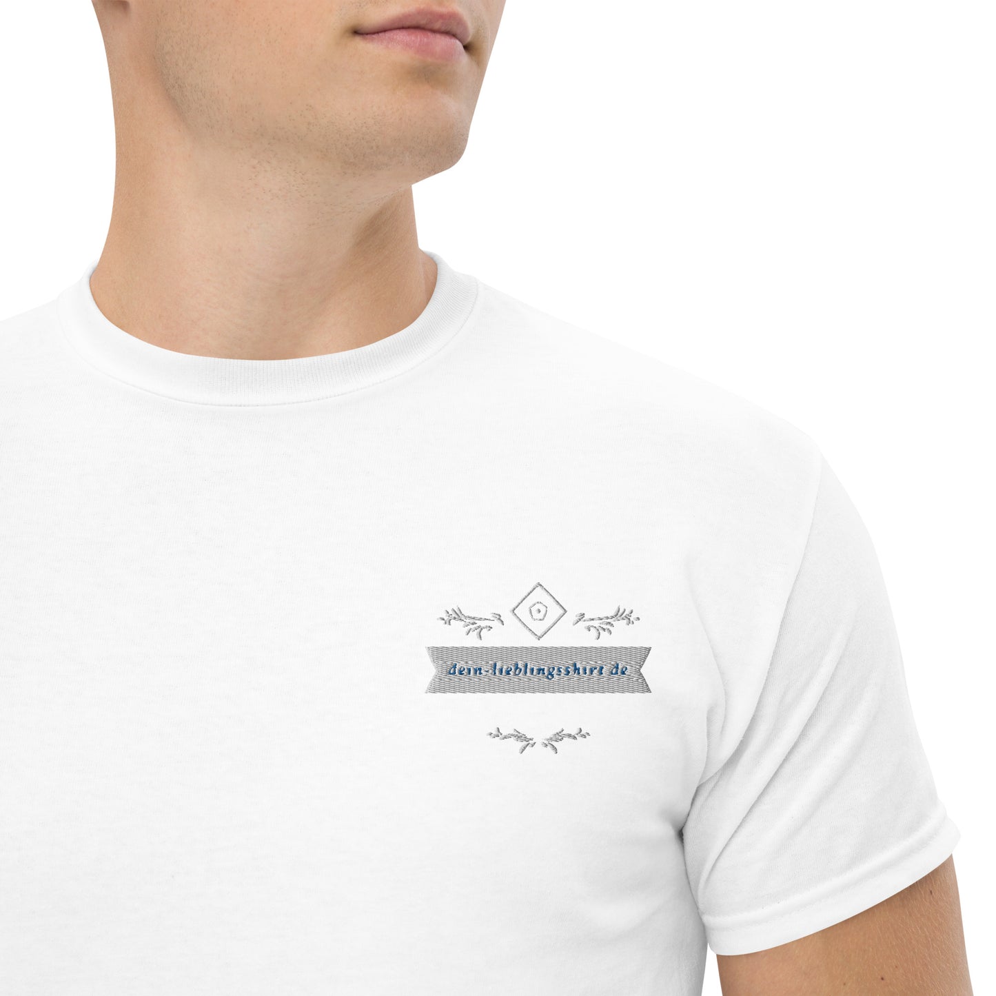 Klassisches Herren-T-Shirt | Gildan 5000 "Logo dein-lieblingsshirt.de"