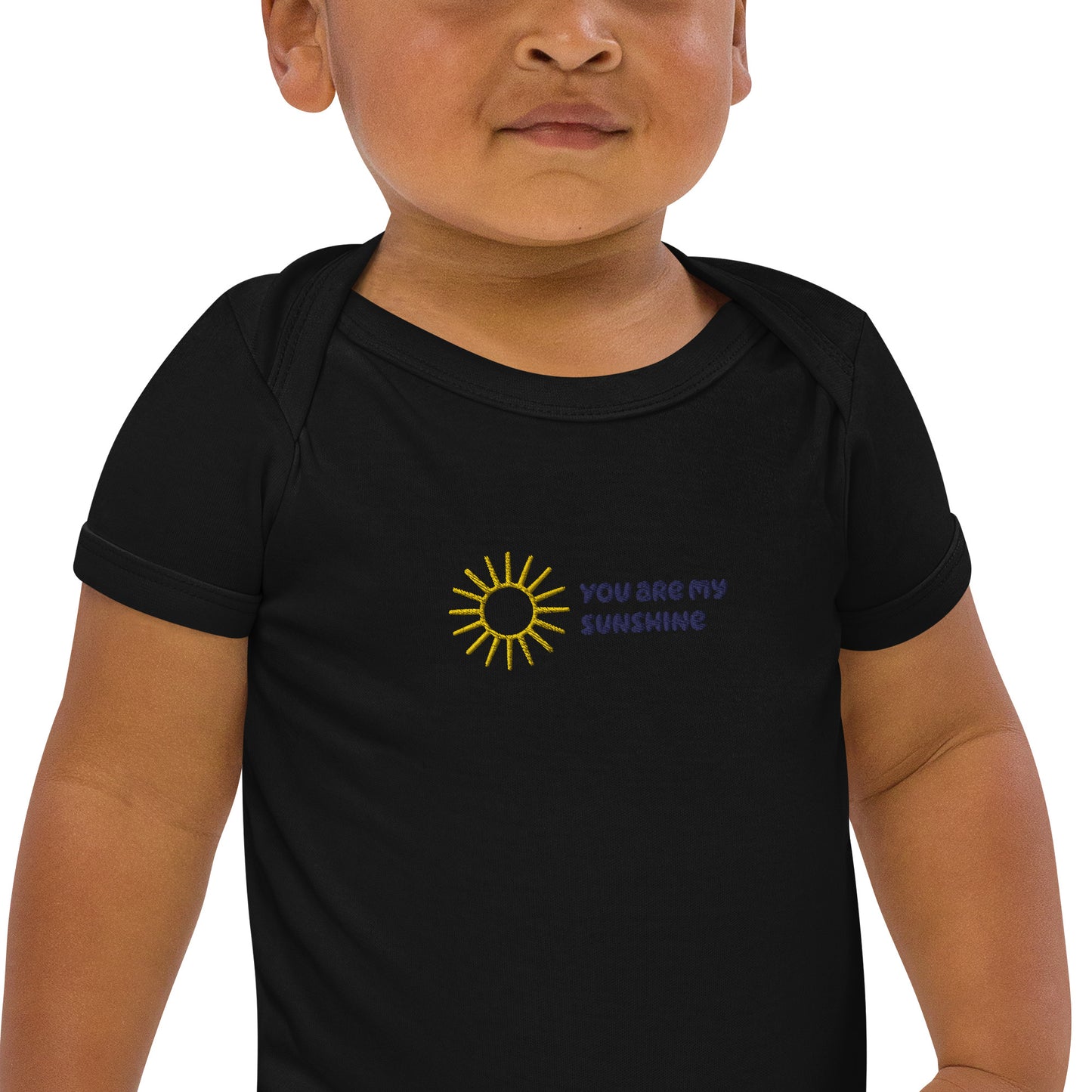 Babystrampler aus Bio-Baumwolle "You are my Sunshine"