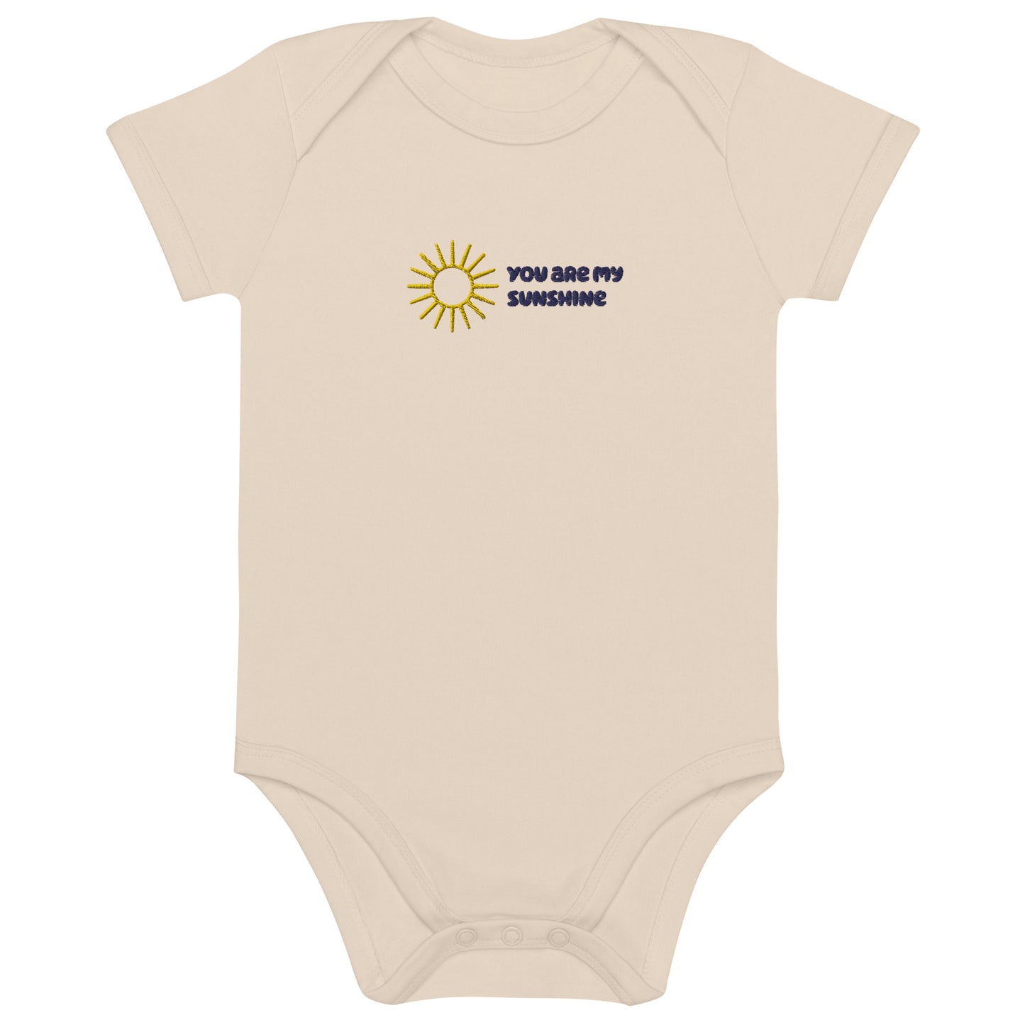 Babystrampler aus Bio-Baumwolle "You are my Sunshine"