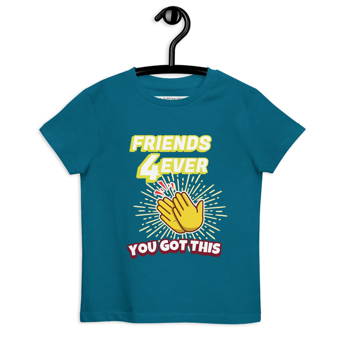 Bio-Baumwoll-T-Shirt für Kinder - Stanley Stella STTK184 "Friends forever"