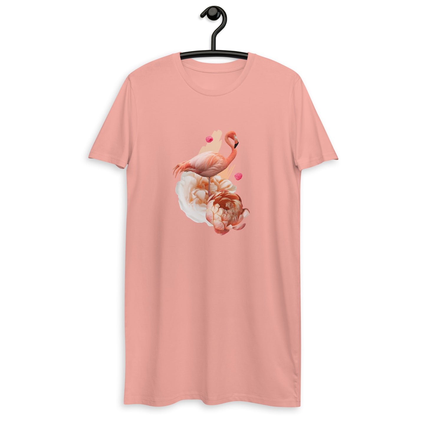 T-Shirt-Kleid aus Bio-Baumwolle | Stanley/Stella STDW144 "Flamingo"