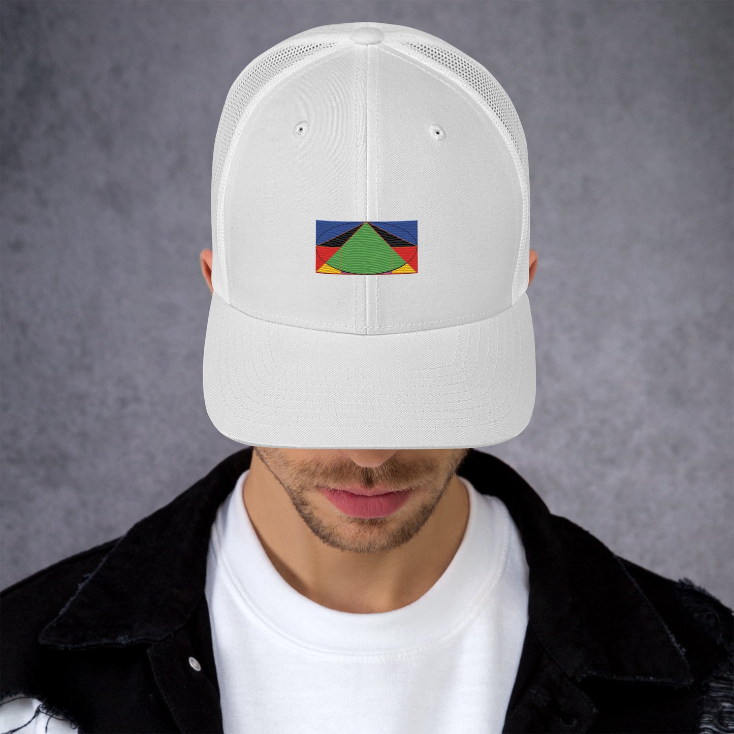 Retro-Trucker-Cap | Yupoong 6606 "Das Leben ist nicht perfekt"