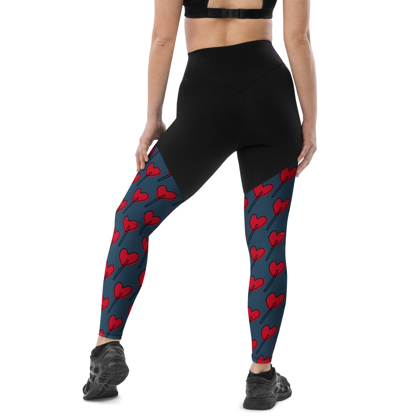 Sport-Leggings "Herz"