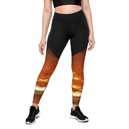 Sport-Leggings "Orangish"