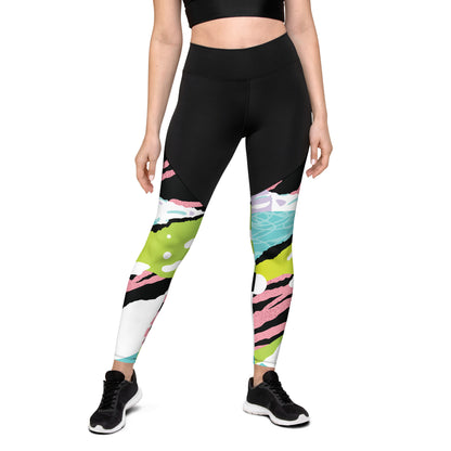 Sport-Leggings "Bunt"