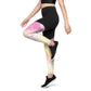 Sport-Leggings "Rosig/gelbig"