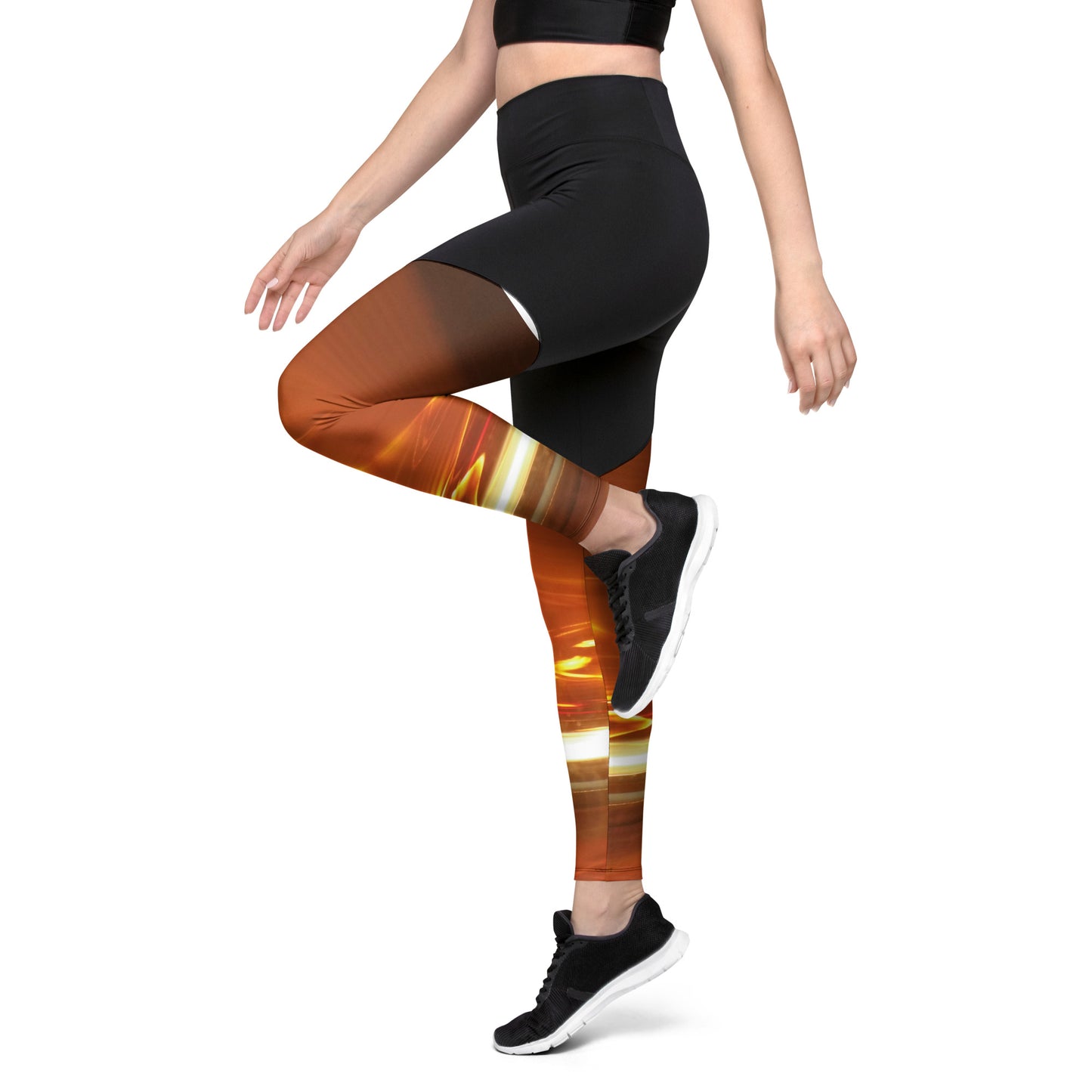 Sport-Leggings "Orangish"