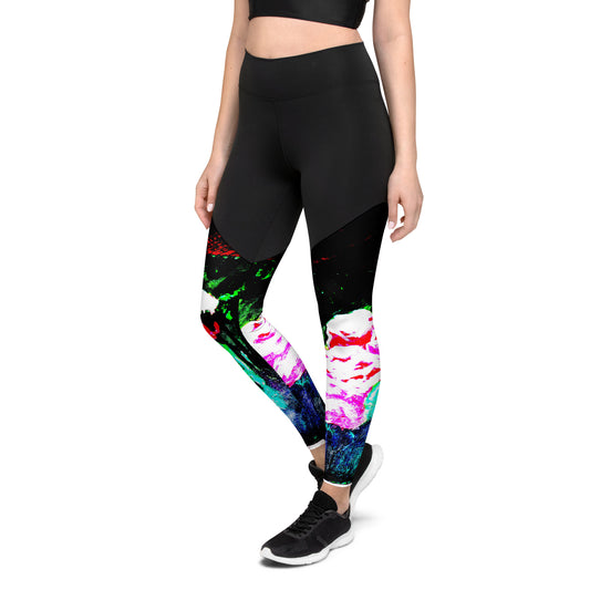 Diese Sport-Leggings aus verdichtetem Stoff sind für mäßige bis intensive Trainingseinheiten ein Muss! Sie sind weich, komfortabel und schick: ideal für alle mit einem aktiven Lebensstil.  • 57 % Polyamid, 43 % Elastan (Oberer Teil der Leggings) und 78 % Polyester, 22 % Elastan (Unterer Teil der Leggings)